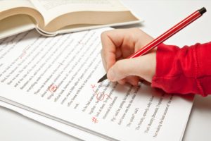 proofreading content for mistakes